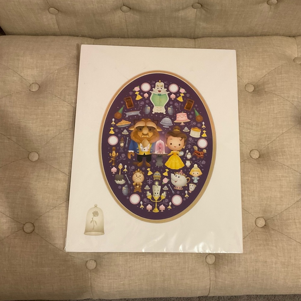 Disney Beauty and the Beast Art Print Jerrod Maruyama